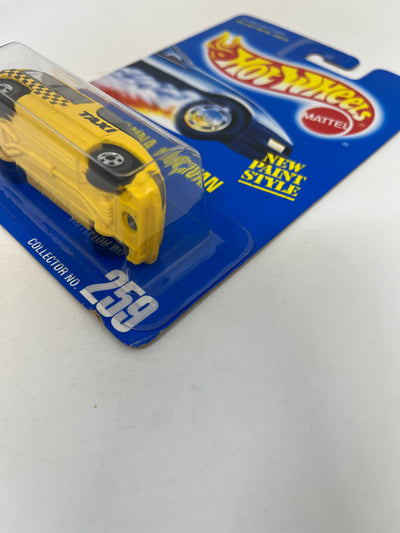Lumina Minivan #259 * Yellow * Hot Wheels Blue Card