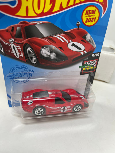 '67 Ford GT40 Mk.IV #106 * RED * 2021 Hot Wheels