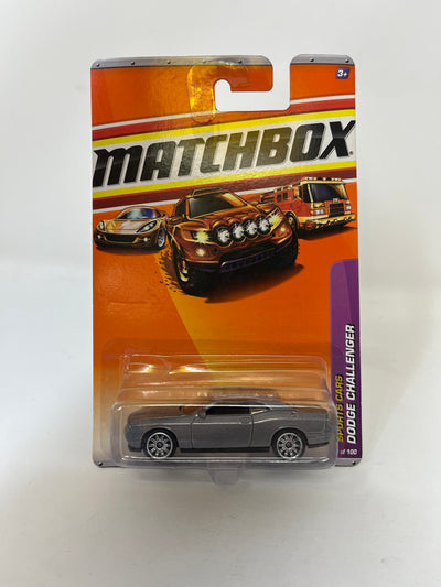 Dodge Challenger #4 * Grey * Matchbox Basic