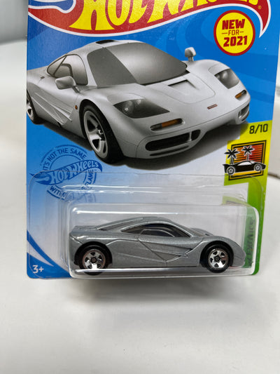 McLaren F1 #235 * Silver * 2021 Hot Wheels