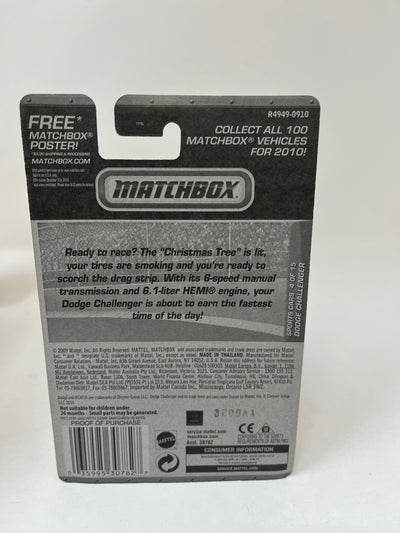 Dodge Challenger #4 * Grey * Matchbox Basic