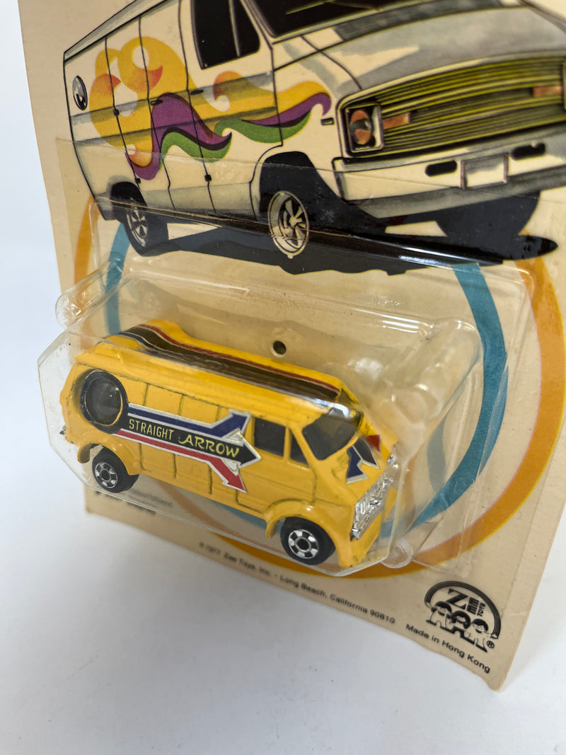 1977 Supervan Super Van * Yellow * 1978 Zee Toys 1:64 Scale * Hong Kong