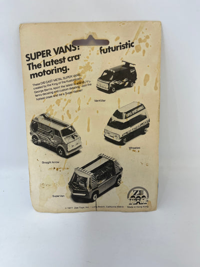 Van Killer Supervan Super Van * Black * 1978 Zee Toys 1:64 Scale * Hong Kong