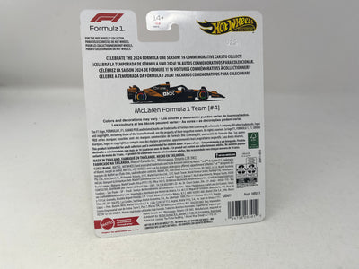 McLaren Racing #4 Lando Norris * 2025 Hot Wheels Formula 1 - 2024 Series