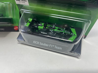 2 Car Set * KICK Sauber * #24 Guanyu & #77 Bottes * 2025 Hot Wheels Formula 1 - 2024 Series