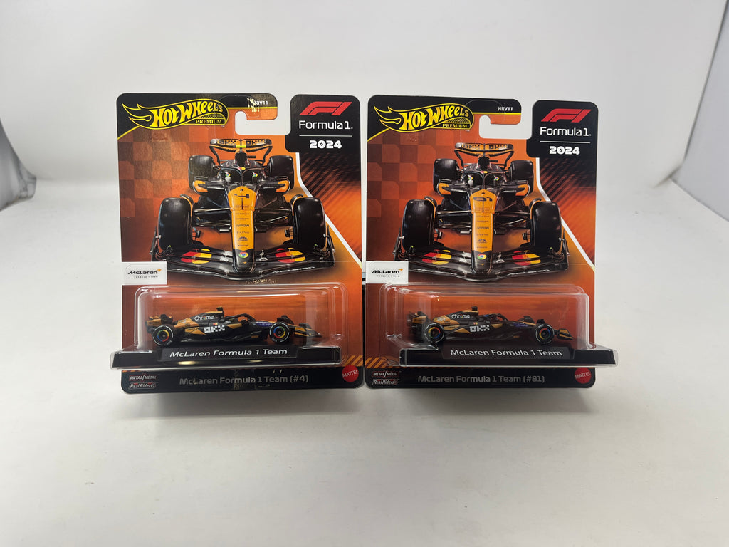 2 Car Set * McLaren * #4 Norris & #81 Piastri * 2025 Hot