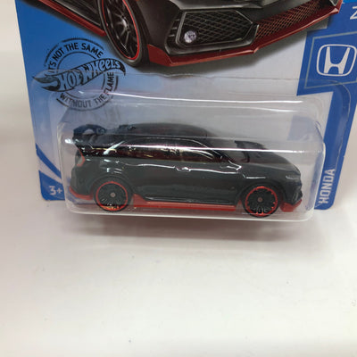 2018 Honda Civic Type R #81 * BLACK * 2019 Hot Wheels