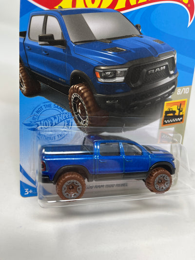 2020 RAM 1500 Rebel #101 * Blue * 2021 Hot Wheels