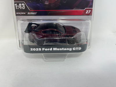 2025 Ford Mustang GTD * Burgundy * 2025 Hot Wheels 1:43 Scale Series Case J