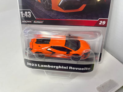 2023 Lamborghini Revuelto * Orange * 2025 Hot Wheels 1:43 Scale Series Case J