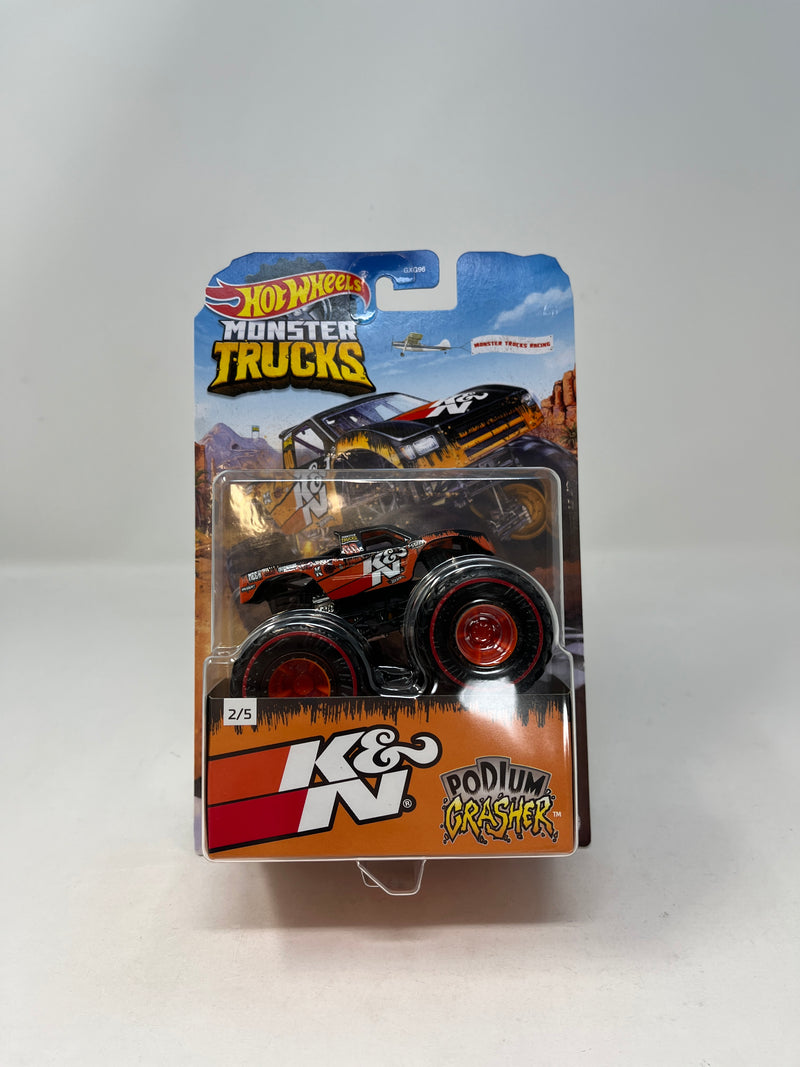 Podium Grasger K&N * Monster Trucks Hot Wheels Store Exclusive