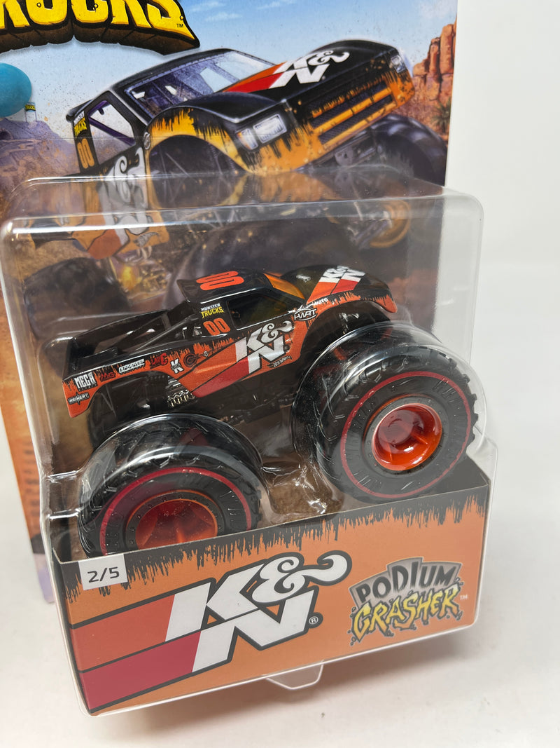 Podium Grasger K&N * Monster Trucks Hot Wheels Store Exclusive