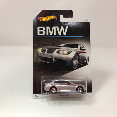 BMW M3 #6 * Silver * Hot Wheels BMW Series