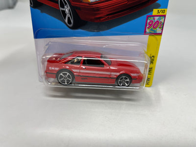 '92 Ford Mustang #194 * RED * 2024 Hot Wheels Case K