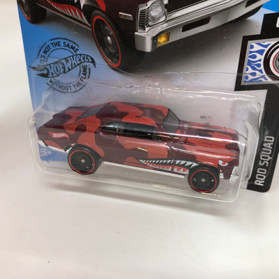 '68 Chevy Nova #73 * RED * 2020 Hot Wheels