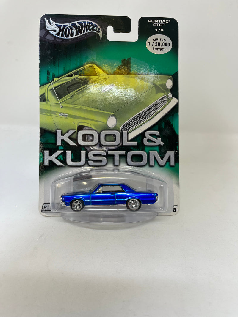 Pontiac GTO * Spectraflame Blue * Hot Wheels Kool & Kustom