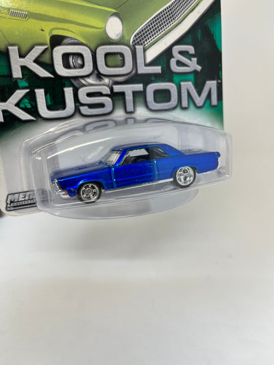 Pontiac GTO * Spectraflame Blue * Hot Wheels Kool & Kustom