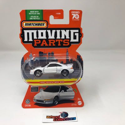 1990 Toyota MR2 W20 * WHITE * Lights UP/LEFT Drive * 2023 Matchbox Moving Parts