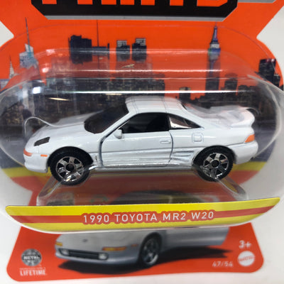 1990 Toyota MR2 W20 * WHITE * Lights DOWN/LEFT Drive 2023 Matchbox Moving Parts