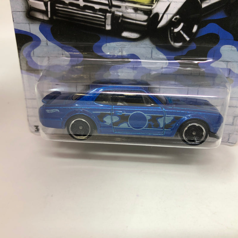 Nissan Skyline H/T 2000GT-X * Hot Wheels Camo Series