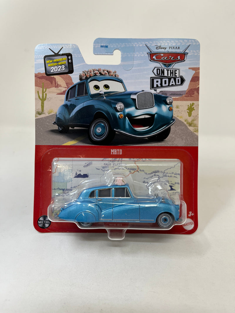 Mato Blue Sedan * NEW! 2023 Disney Pixar CARS On The Road * NEW!