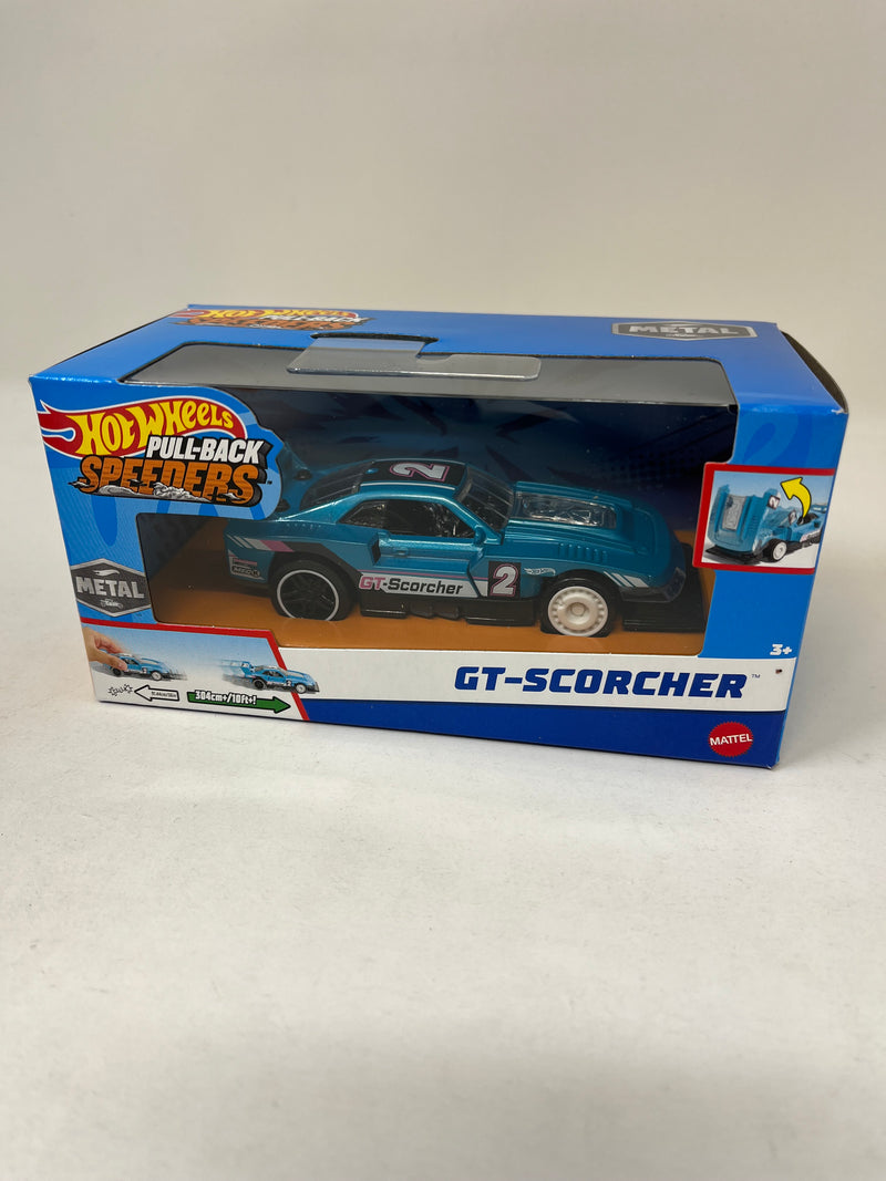 GT-Scorcher * 2024 Hot Wheels Pull-Back Speeders 1:43 scale