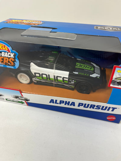 Alpha Pursuit * 2024 Hot Wheels Pull-Back Speeders 1:43 scale