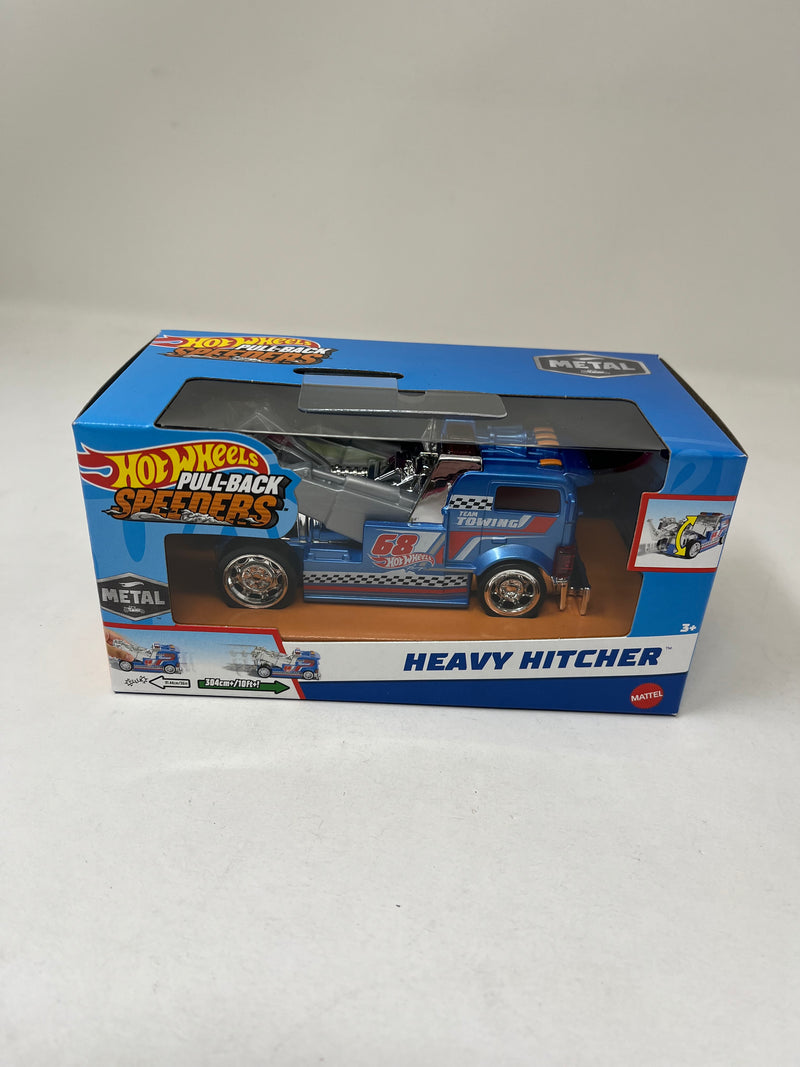 Heavy Hitcher * 2024 Hot Wheels Pull-Back Speeders 1:43 scale