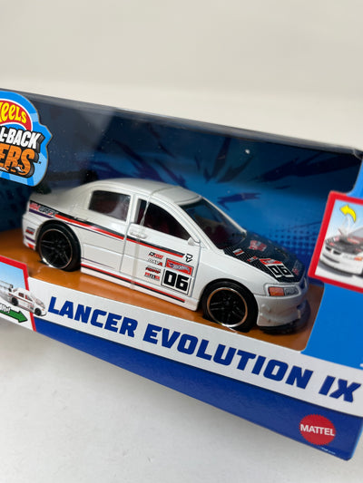Lancer Evolution IX * 2024 Hot Wheels Pull-Back Speeders 1:43 scale