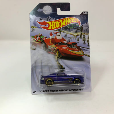 '10 Ford Shelby Gt500 Supersanke * Hot Wheels Holiday Rods