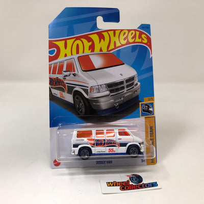 Dodge Van #66 * White * 2023 Hot Wheels International Case J