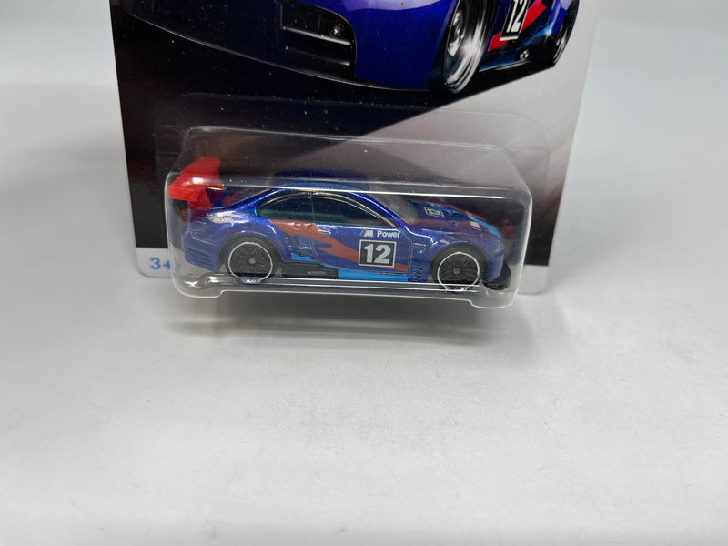 BMW M3 GT2 * Blue * Hot Wheels Walmart BMW Series