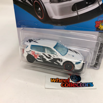 Honda Civic Custom #172 * White * 2023 Hot Wheels International Case J