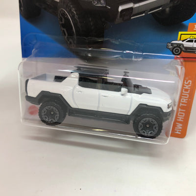 GMC Hummer EV #116 * WHITE * 2023 Hot Wheels