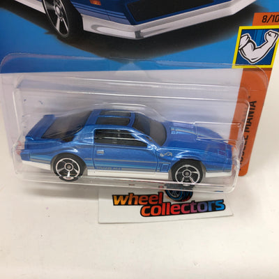 '84 Pontiac Firebird #180 * Blue * 2023 Hot Wheels International Case J