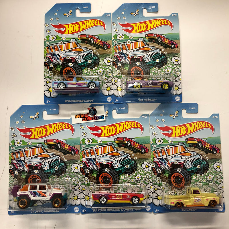 5 Car Set * 2023 Hot Wheels Spring Easter Series