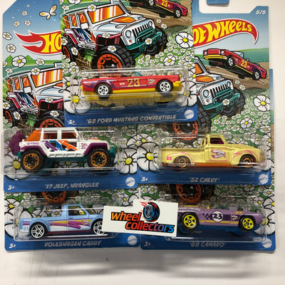 5 Car Set * 2023 Hot Wheels Spring Easter Series