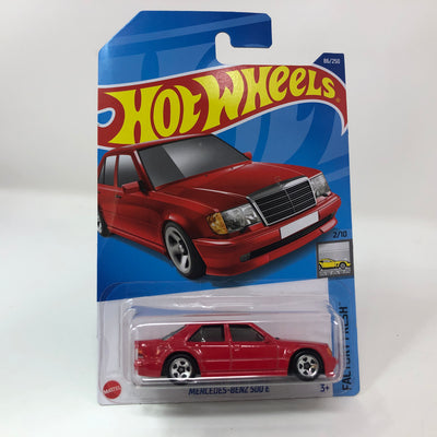 Mercedes-Benz 500 E #86 * RED * 2022 Hot Wheels