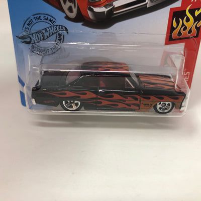 '66 Chevy Nova #143 * Black * 2019 Hot Wheels