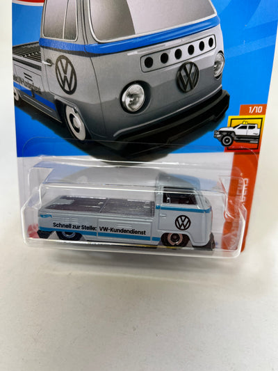 Volkswagen T2 Pickup #42 * Grey * 2024 Hot Wheels Basic International Case G