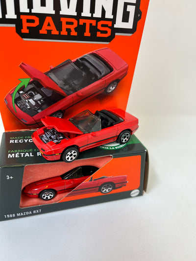 1988 Mazda RX7 * RED * 2024 Matchbox Moving Parts Case M