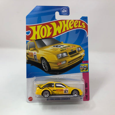 '87 Ford Sierra Cosworth #2 * Yellow * 2023 Hot Wheels