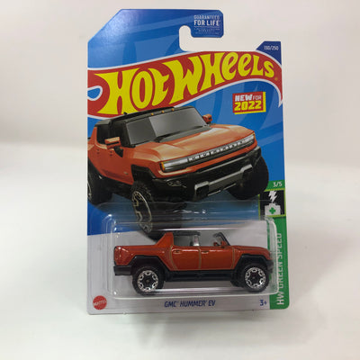 GMC Hunner EV #130 * Orange * 2022 Hot Wheels