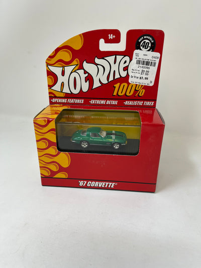 '67 Chevy Corvette * Hot Wheels 100% Series