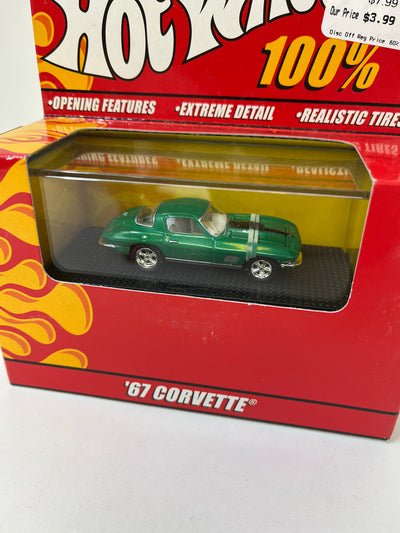 '67 Chevy Corvette * Hot Wheels 100% Series