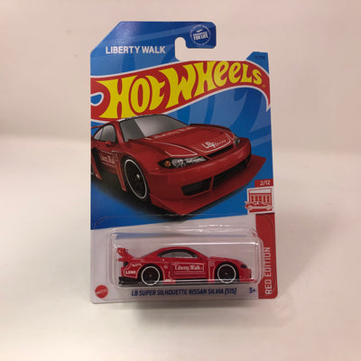 LB Super Silhouette Nissan Silvia S15 #17 * Red * 2023 Hot Wheels