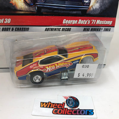 George Doty's '71 Mustang #4 * Hot Wheels Drag Strip Demons