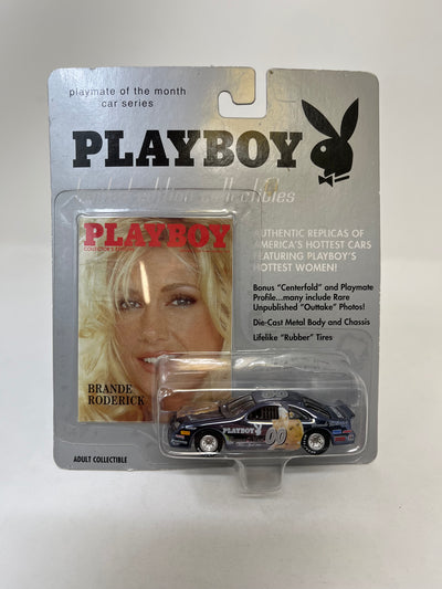 Stock Car Racing w/ Rubber Tires * Playboy Brande Roderick * 1:64 Scale