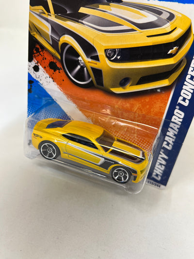 Chevy Camaro Concept #113 * Yellow Kmart Only * 2011 Hot Wheels