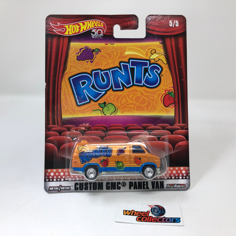 Custom GMC Panel Van Runts * Hot Wheels Pop Culture Nestle